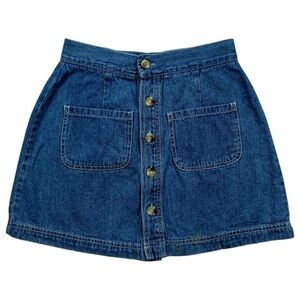 Vintage 90’s Denim Mini Skirt
